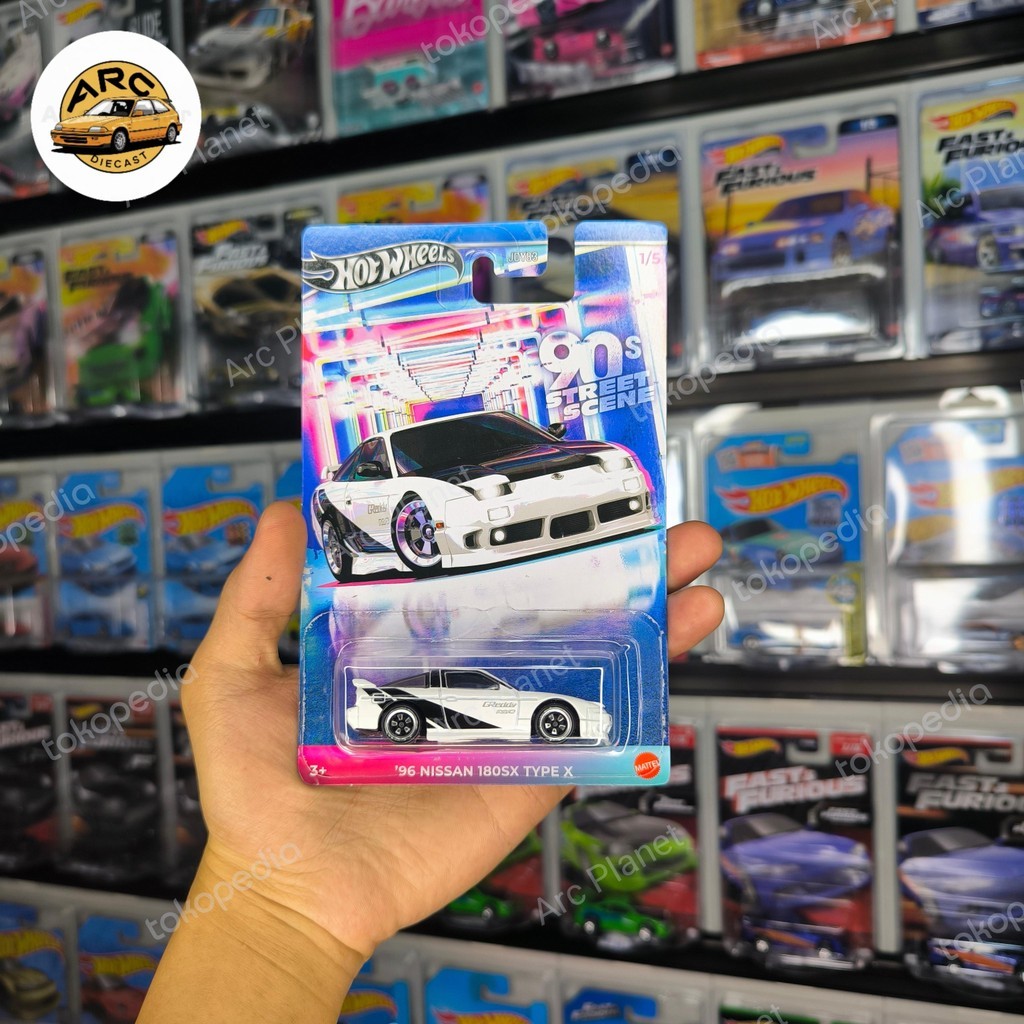 Hot Wheels 90s Street Scene - '96 Nissan 180SX Type X