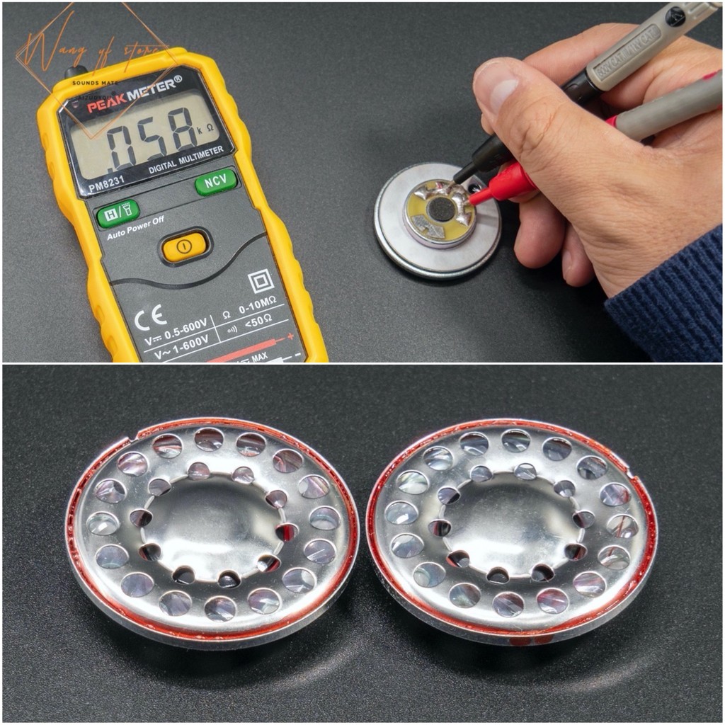 Headset driver Hifi 40mm Helmet Headphone Speaker Unit For Sony Mdr-7506 V6 V7 Motorcycle Repair Par