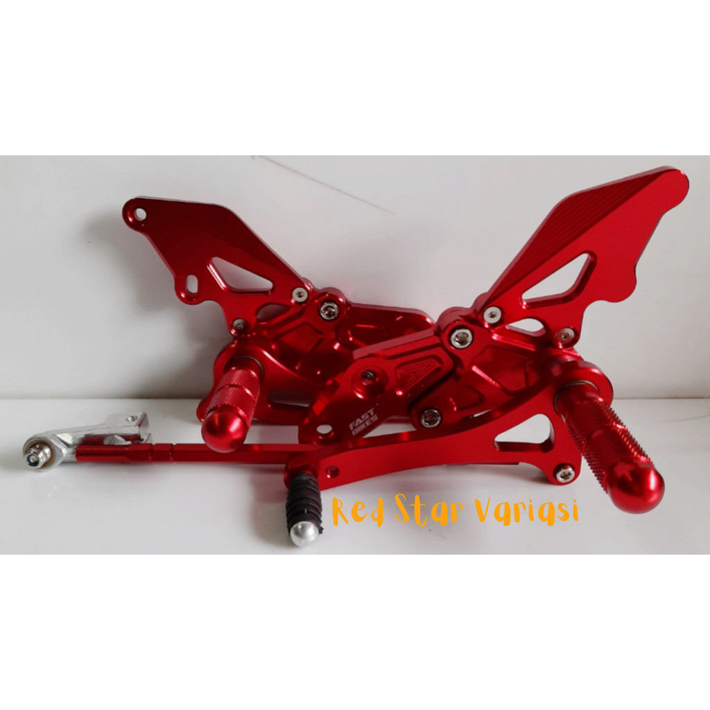 Footstep Underbone Full Cnc Variasi Motor Vixion New - RED