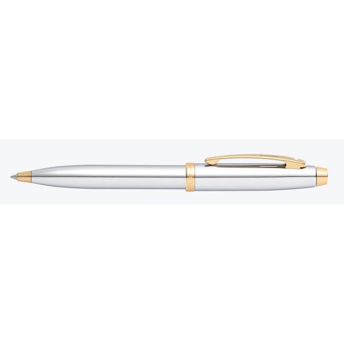 Sheaffer 100 Chrome with Gold Tone Ballpoint Pen
