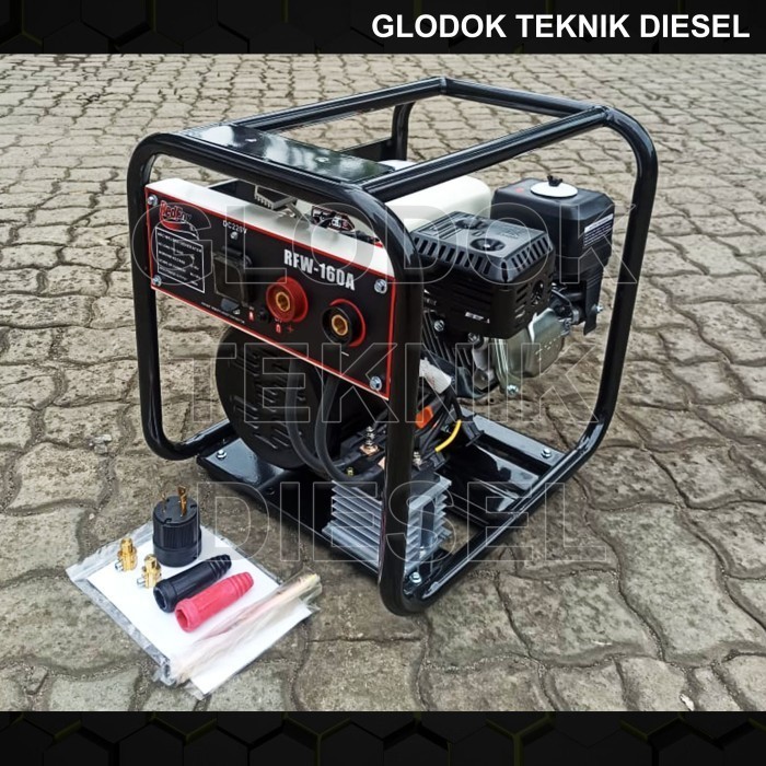 IRH Generator Listrik Mesin Las Bensin 160A Welding Generator 160 A 500 W