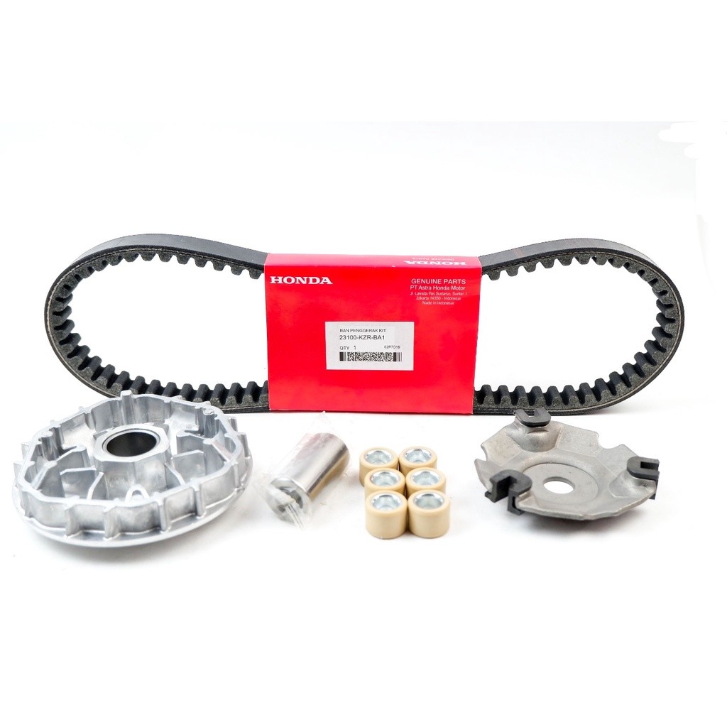 FANBELT VANBELT + RUMAH ROLLER SET KZR VARIO 125 LED OLD  VANBEL FANBEL PLUS RUMAH ROLLER SET KZR Or