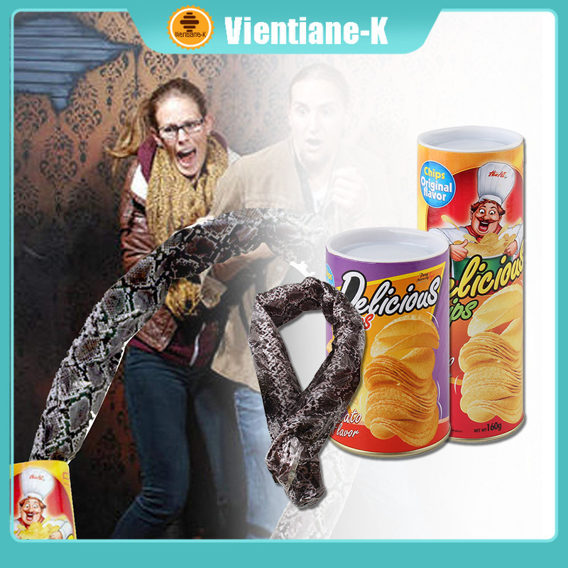 Prank Keripik Kentang / Potato Prank / Mainan Prank Keluar Kaleng