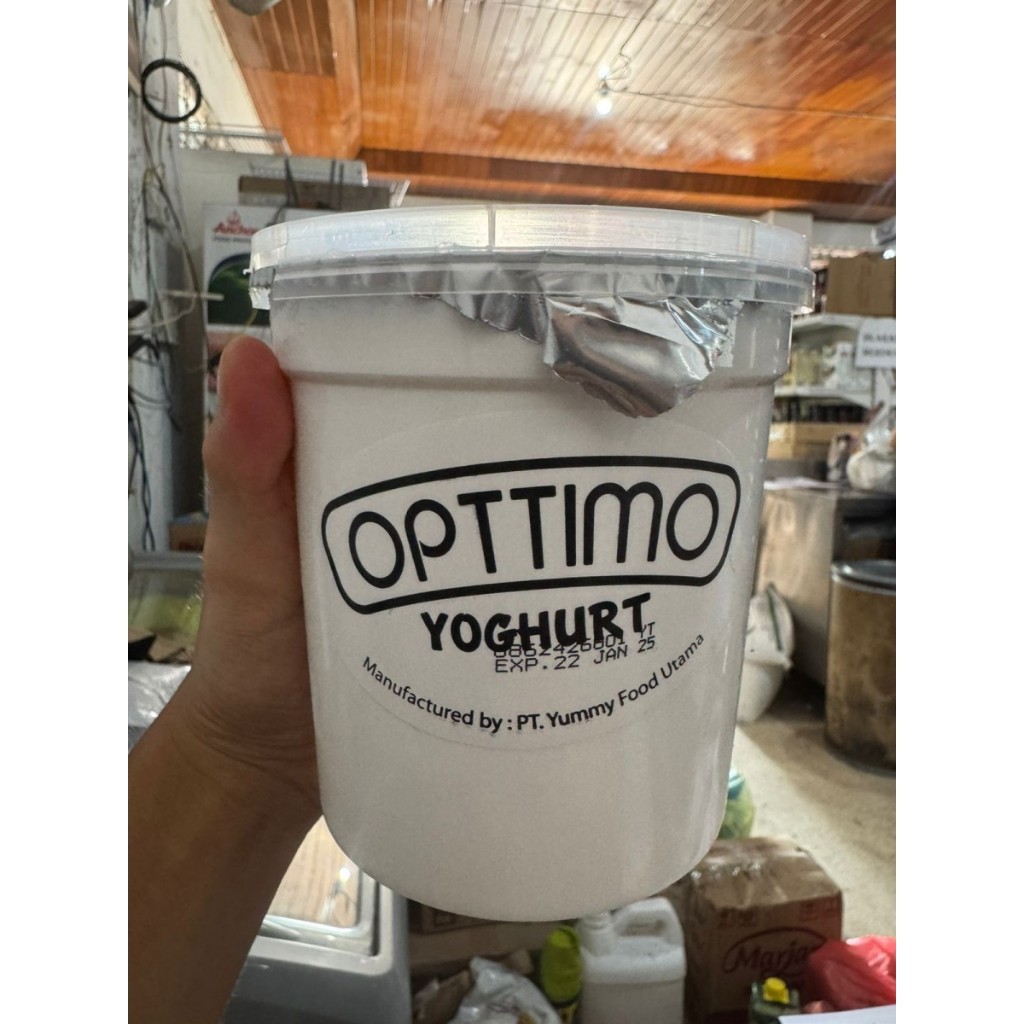 Yogurt Optimo / Yogurt Plain Optimo / Plain Yogurt Optimo - 1 Kg
