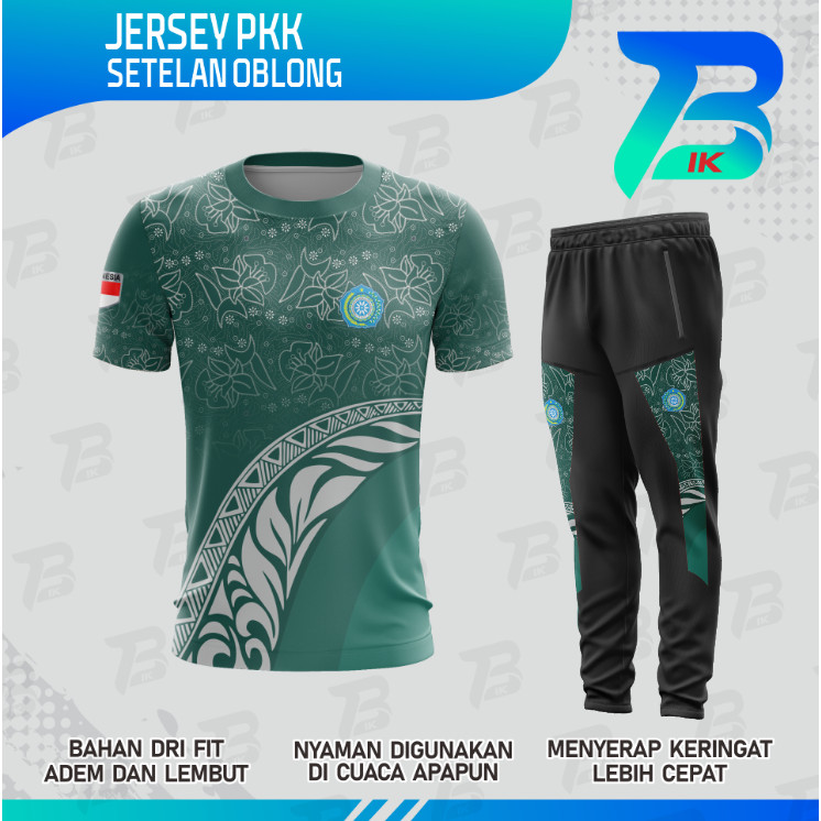 STELAN JERSEY OBLONG PENDEK PKK / KAOS OBLONG PKK / TRAINING OLAHRAGA SPORTY / JERSEY OBLONG PENDEK 