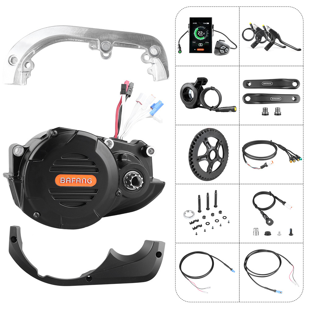 Bafang M620 G510 48V 52V 1000W Mid Drive eBike Motor Electric Cargo Bicycle Conversion Kit with DPC1