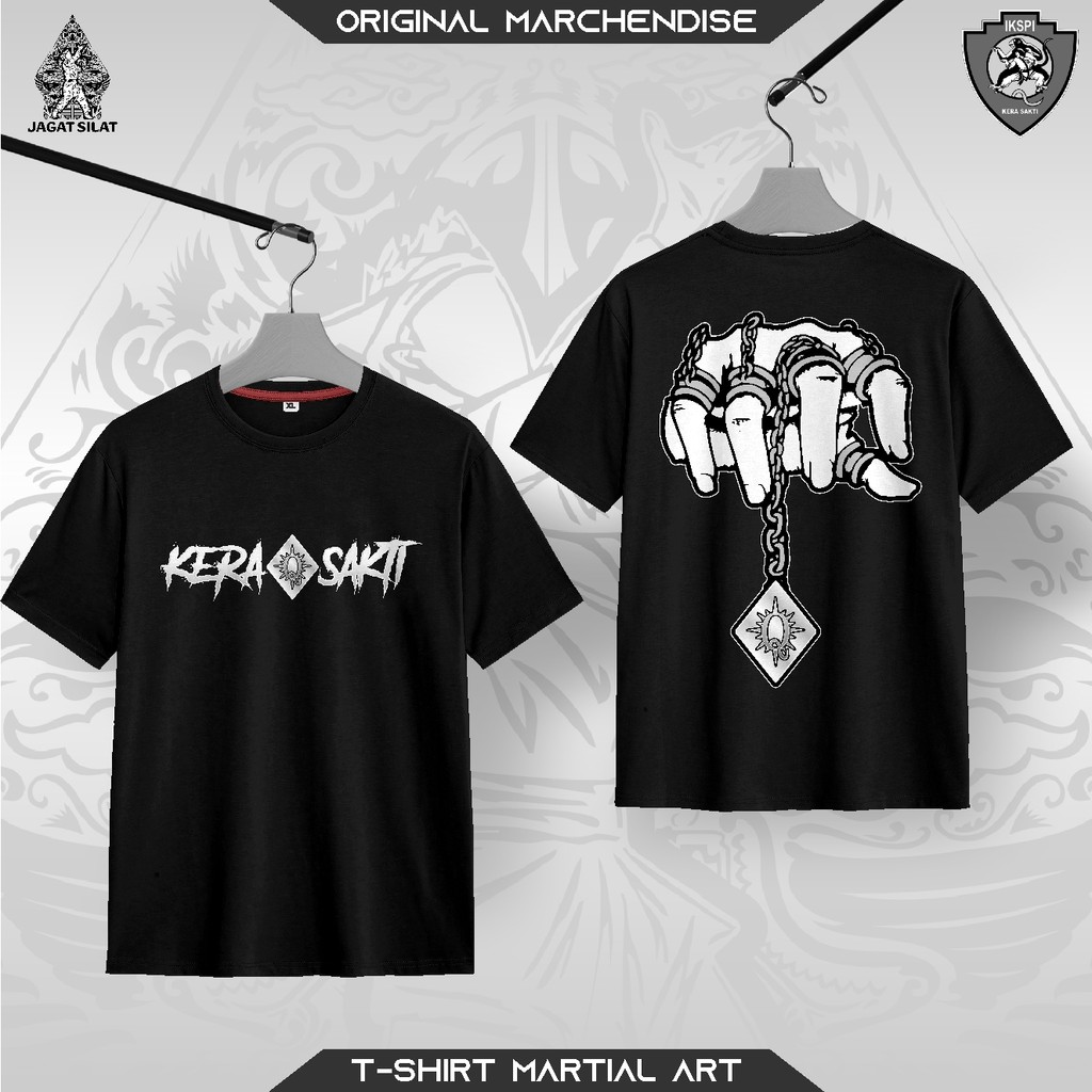 Kaos IKSPI KERA SAKTI Terbaru KALUNG IKSPI T-shirt Kera Sakti Silat IPSI Katun Combat 30s Plastisol 