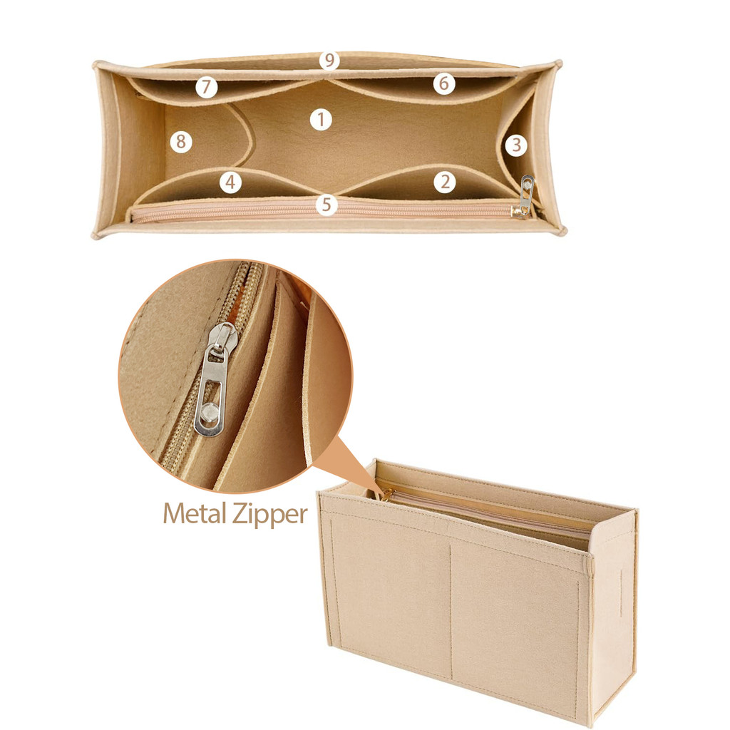 Bag Organizer Insert For dior book tote Bag,Bag Insert Organizer,Handbag Storage,Tote Bag Felt Inser