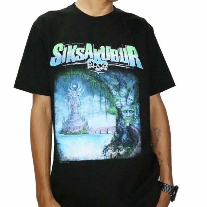 Original  Siksakubur - Illusion Tshirt Kaos Pria