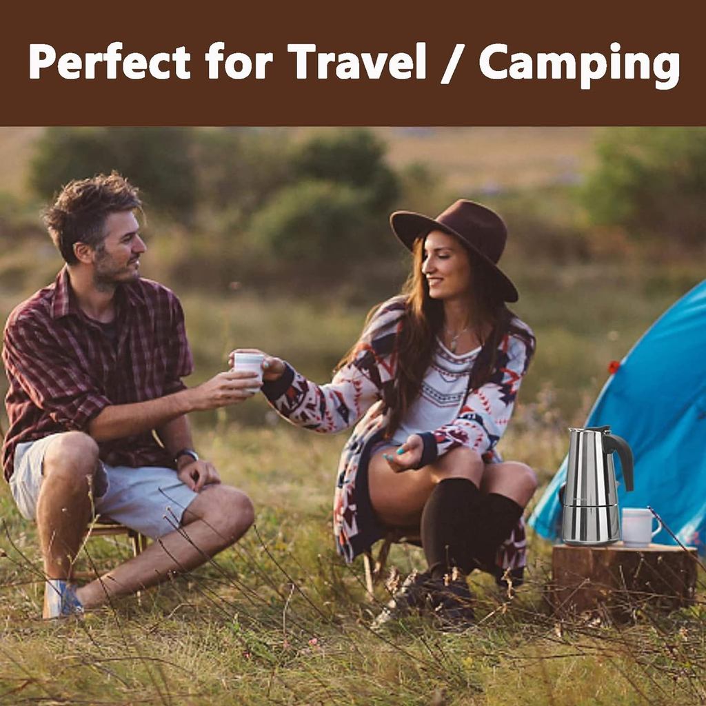 4/6/9 Cups Moka Pot Caffe Machine Espresso Cups Coffee Makers Latte Percolator Stove Top Moka Coffee