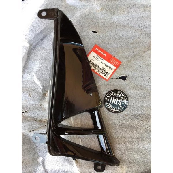 COVER LOUVER SIRIP ANGIN ANGIN TEBENG SAYAP DALAM KIRI HONDA SUPRA X 125 BATMAN ORIGINAL ASLI AHM 64