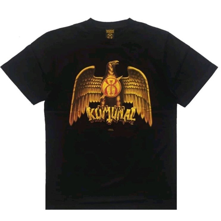 (COD) Tshirt KOMUNAL - ROCK PETIR | Komunal Official Merchandise