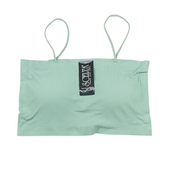 Scelta - Seamless Bra Kemben Minimalis Bh Tanpa Kawat At Sc 1123 - Biru