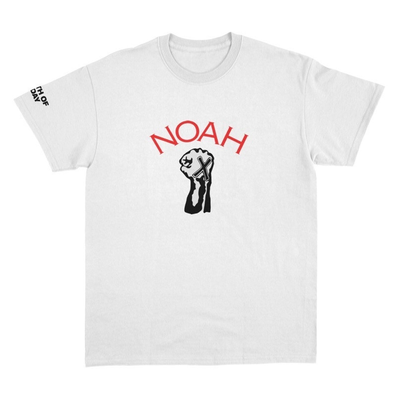 NOAH x YOUTH OF TODAY WHITE - Kaos Tshirt Noah Unisex