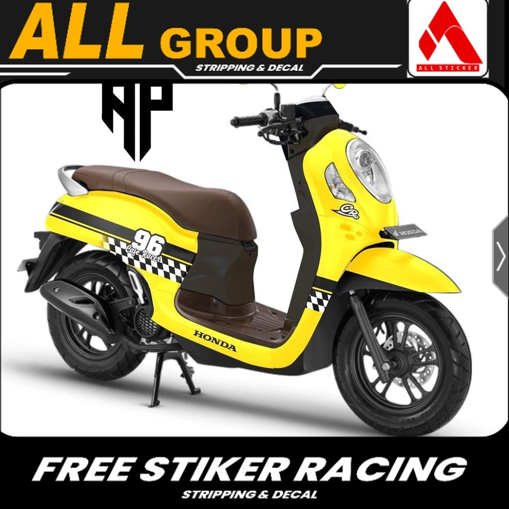 decal sticker scoopy full body FI scopy dekal stiker 2017 2018 2019 2020 free design DRAG BALAP 2 dr