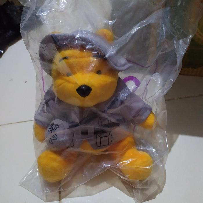 Boneka Pooh Safari Custome Like Indiana Jones - Happy Meal MC Donalds TaO 