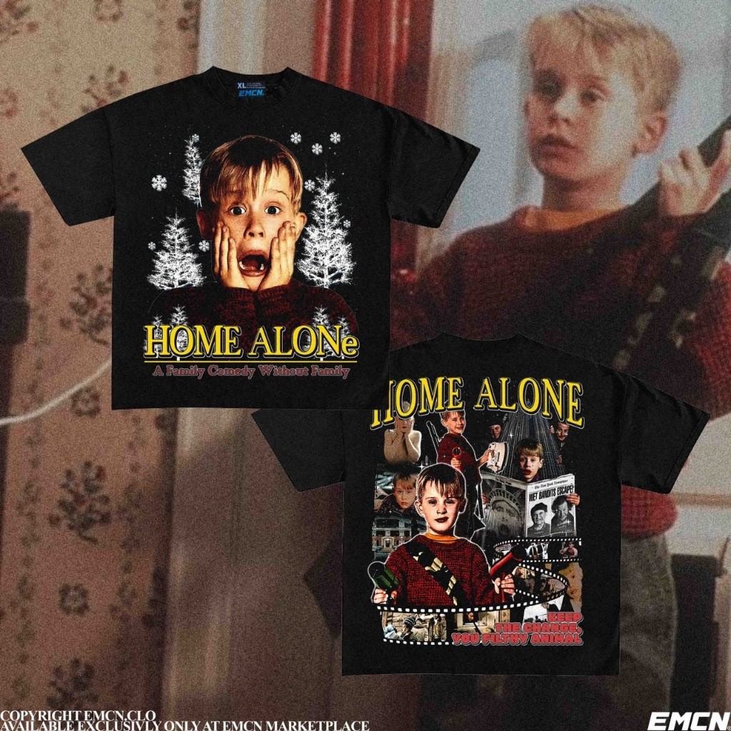 EMCN Oversized Movie Tee Home Alone