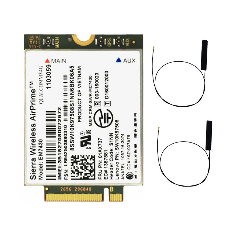 EM7430 for dell DW5816e em7430 FDDTDDLTE 4g For Lenovo Thinkpad X270 X1 5th GeraçãoX1 YOGA Tablet Ge