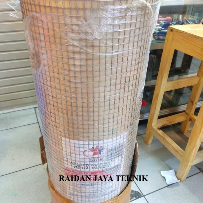 kawat Loket Galvanis 12 x 12mm tebal 1.2mm  Rollan