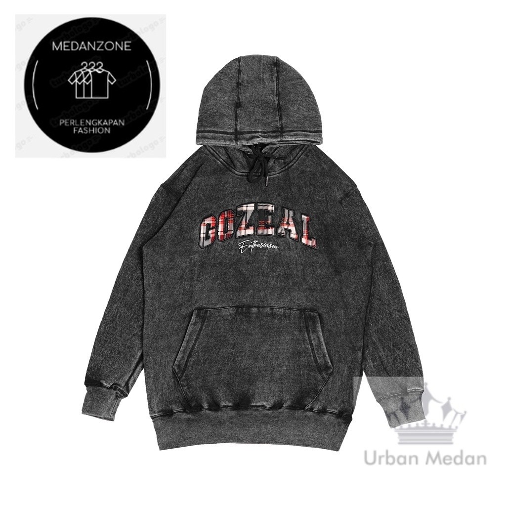 Gozeal | Hoodie | Washed Lauris
