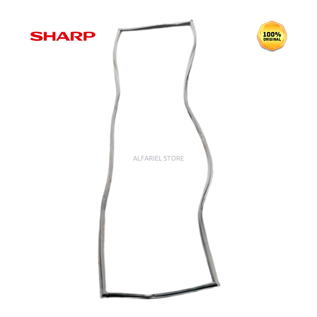 Gasket Karet Kulkas SHARP Pintu Kiri SJ-IS50M-SL SJ-IS61G-BK SJ-IS60M-SL