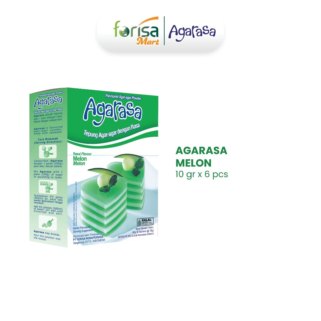 Agarasa Melon 10gr Box - 6 pcs