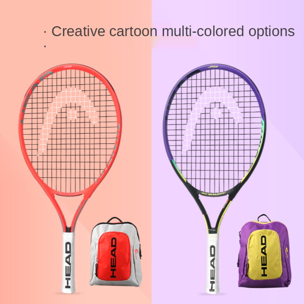 New Tennis Racket with Bags Sport for Kids Children 21 23 25 Inch Full Carbon for Beginners 416years