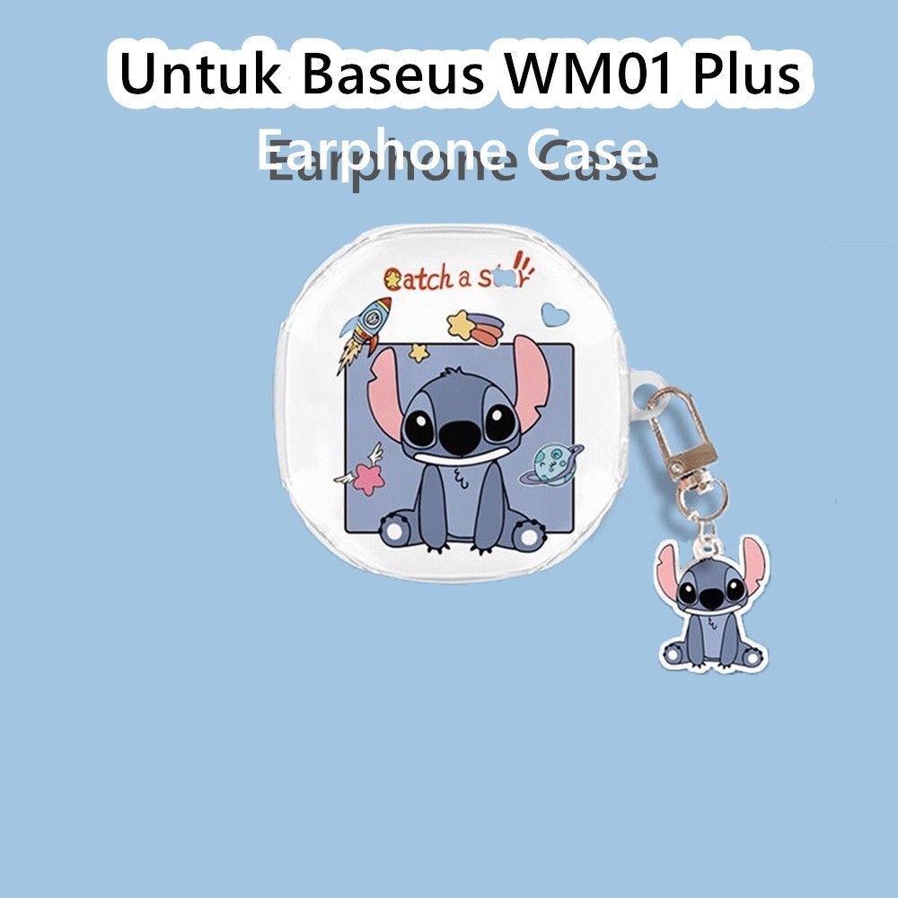 Inovasi Untuk Baseus Encok WM01 Plus Case Kartun Kreatif Soft Silikon Earphone Case