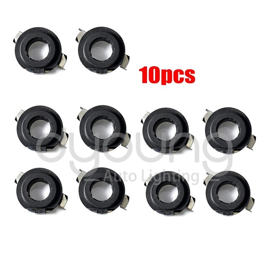 10Pcs H7 LED Adapter Base For BMW Mercedes Benz Buick Au A3 A4L A6L VW Jetta Magotan Polo Headlight 