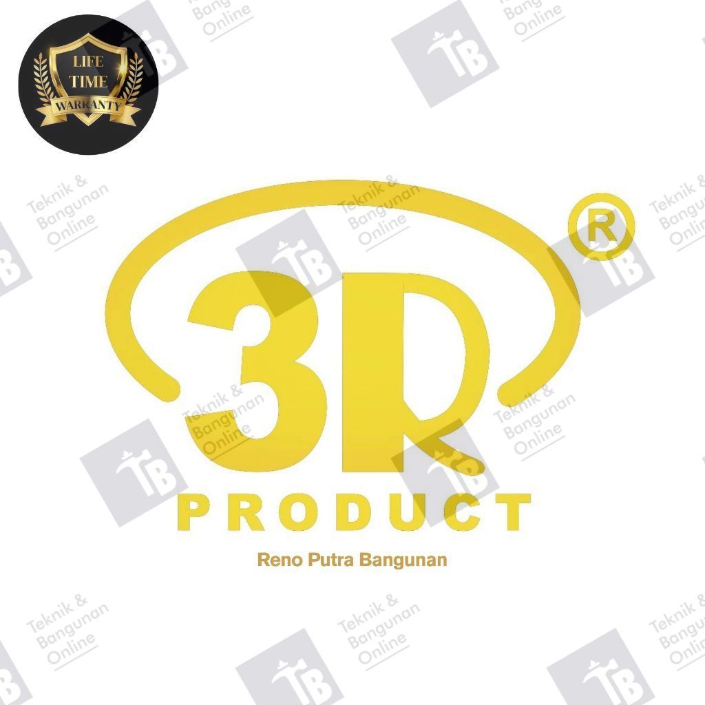 Ketubruk_ 3R Grendel Overval 3 Inch 3" Kuning / Grendel Pintu Tebal 3Inch