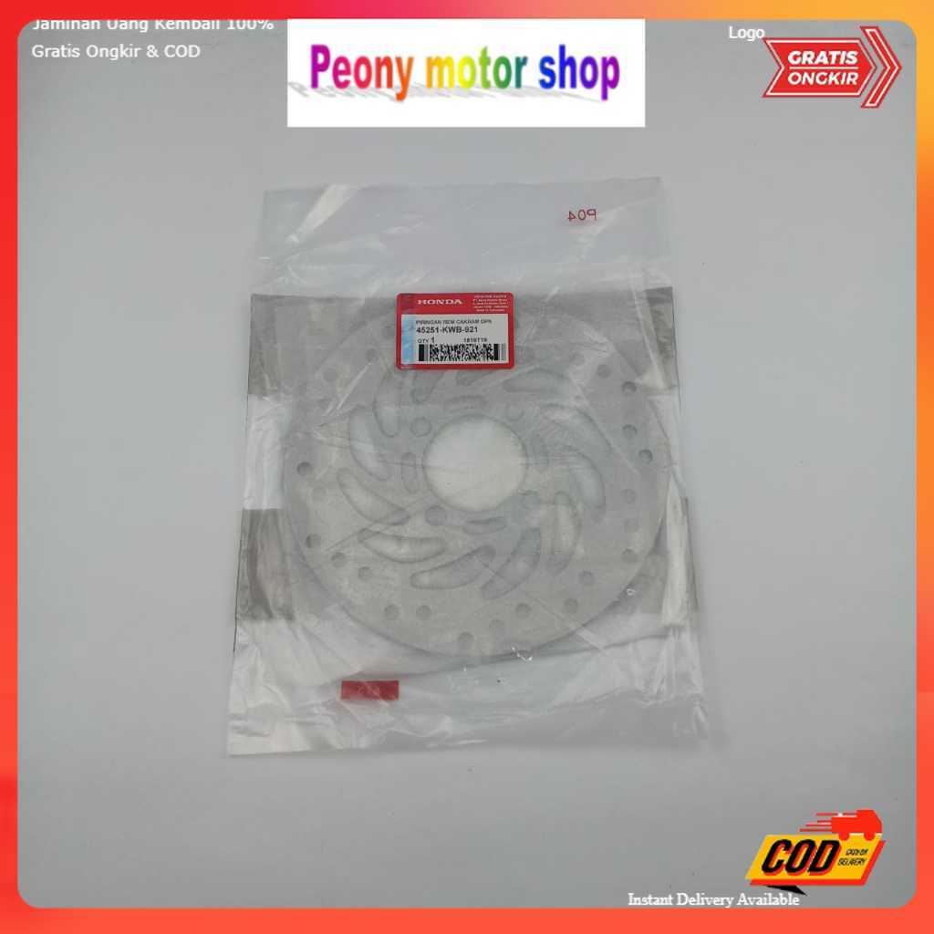 PIIRINGAN CAKRAM DEPAN VARIO KARBU-PIRINGAN CAKRAM MOTOR MATIC KARBU