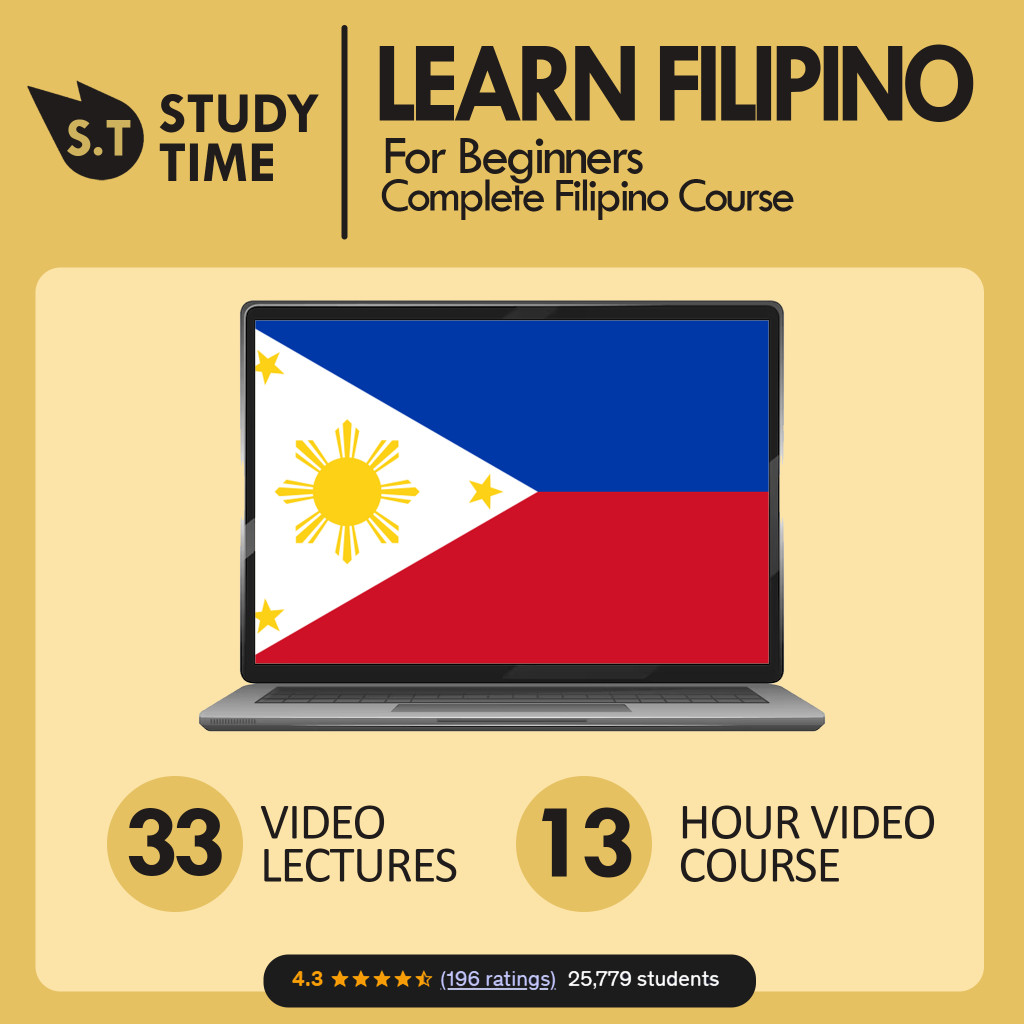 [Video Course]  Complete Filipino Course: Learn Filipino for Beginners