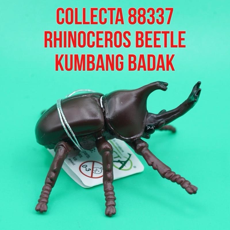 Collecta 88337 Rhinoceros Beetle Kumbang Badak Kumbang Tanduk Dynastinae | Mainan Figure Binatang Mi