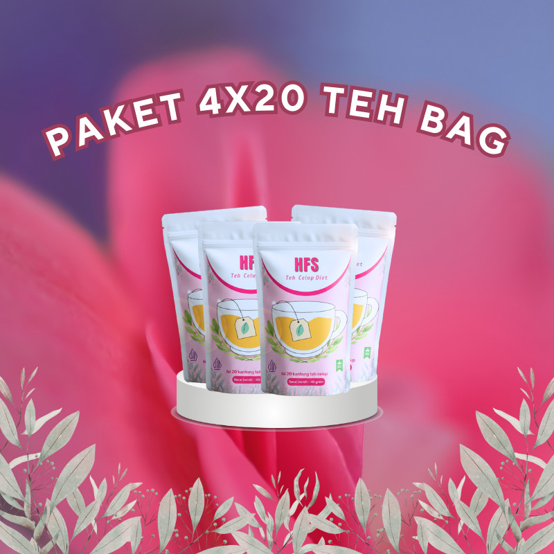 [ MURAH 4 POUCH ] Teh Diet Herbal HFS | Slimming Tea | Diet & Detox | HS