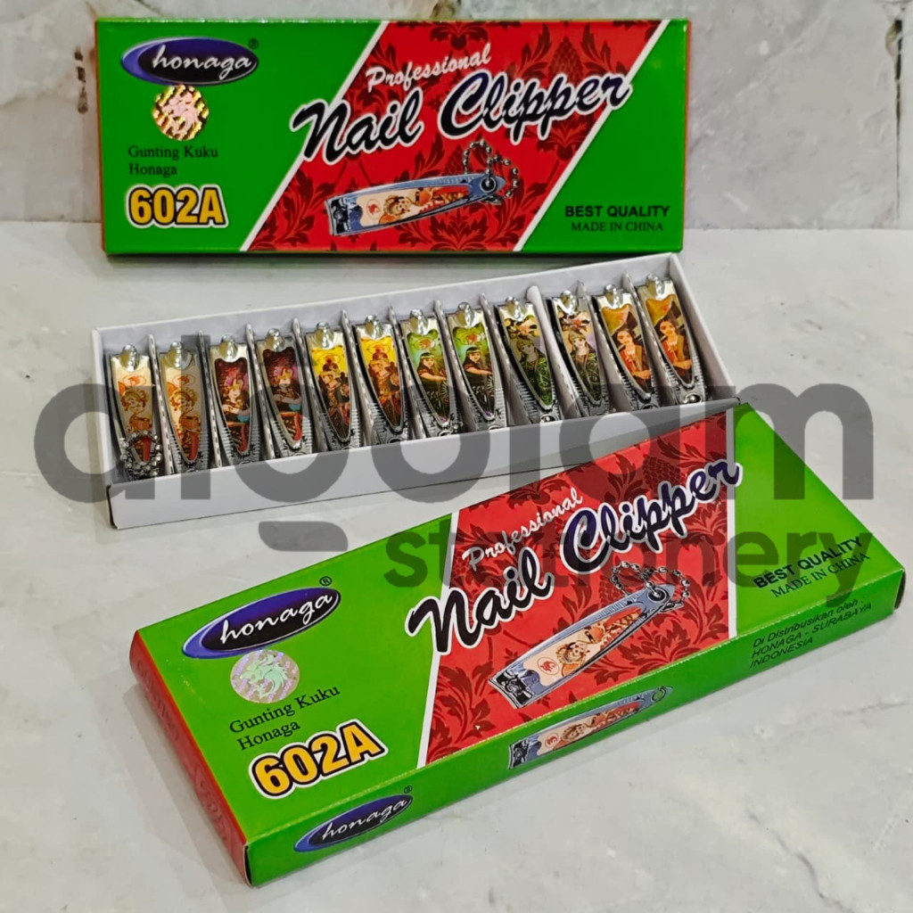 SATUAN ( 1 BIJI ) Gunting Kuku Kecil Honaga 602A