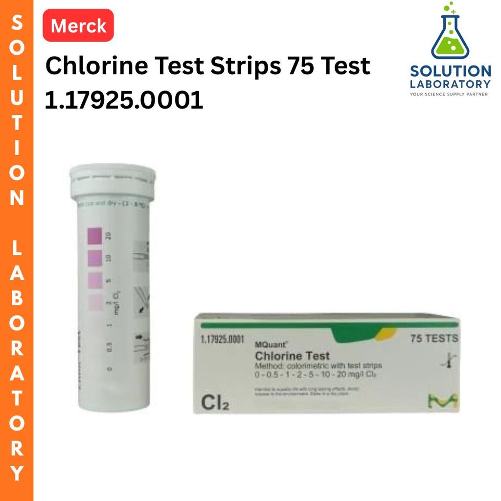 Chlorine Test Strips 75 Test 1.17925.0001