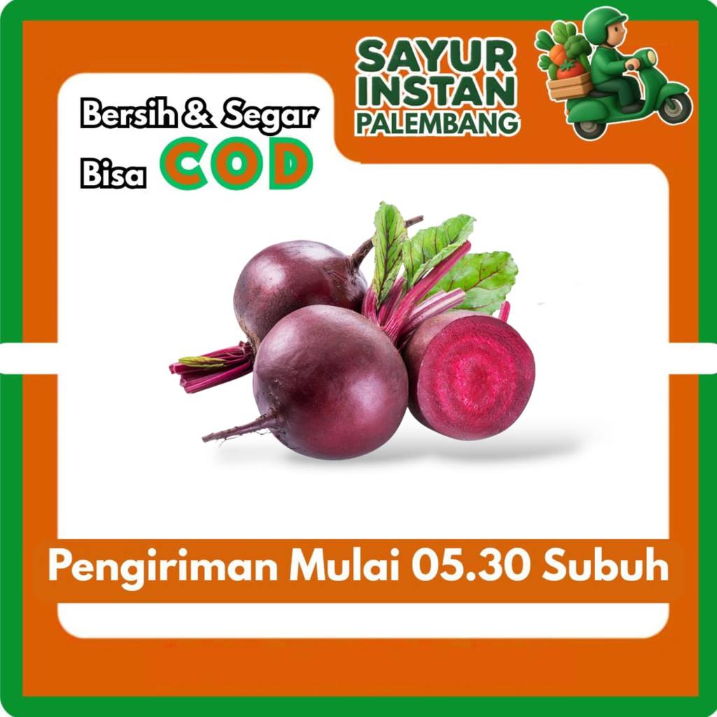 Buah Bit Beet 1 Pcs - Sayur Instan Palembang