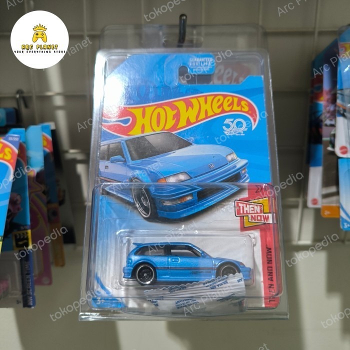 Hot Wheels 90 Honda Civic EG KMart Biru US Card | Free Protector