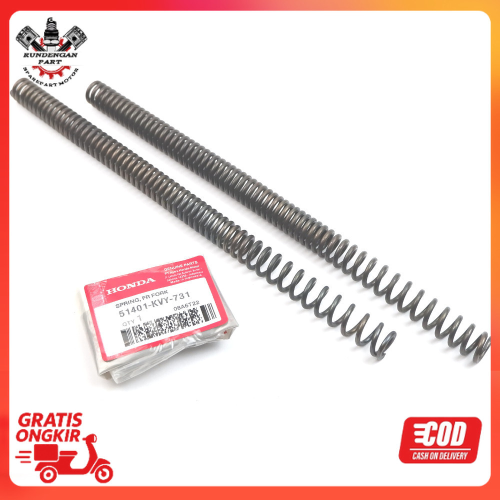 per shock depan beat karbu - per shock beat KVY Ori motor part