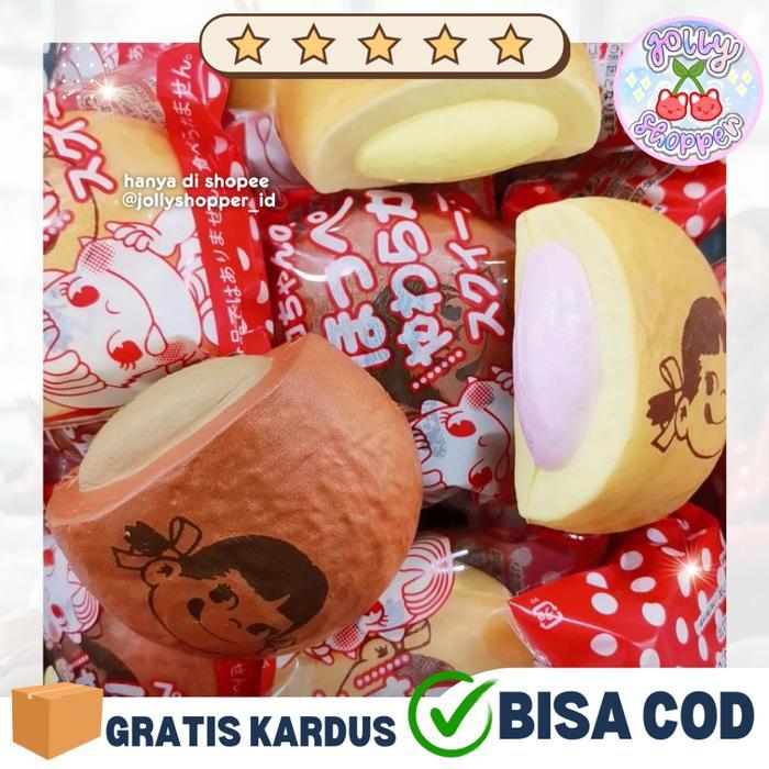 [READY STOCK] Peko Chan Cream Bun Squishy SUPER SOFT / BNIP Impor