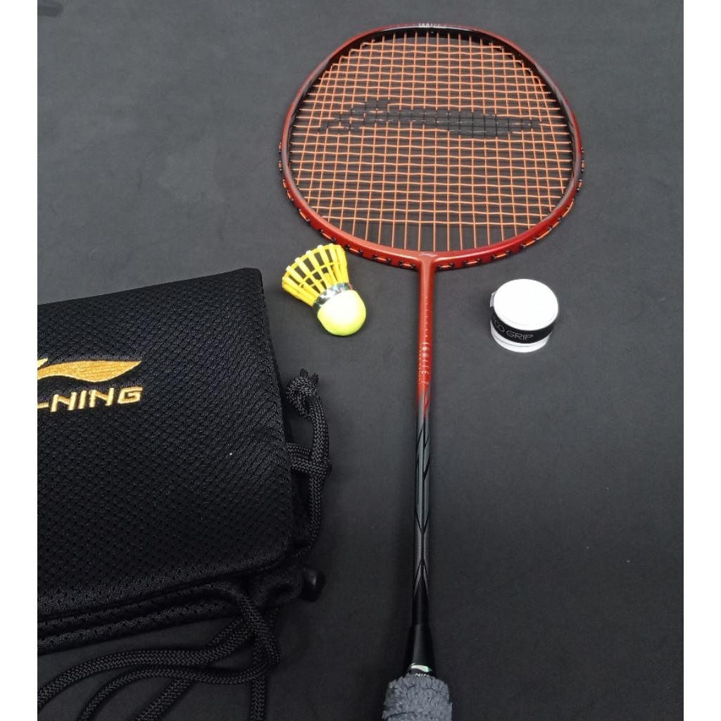 Raket badminton bulutangkis bekas second original lining ignite 7