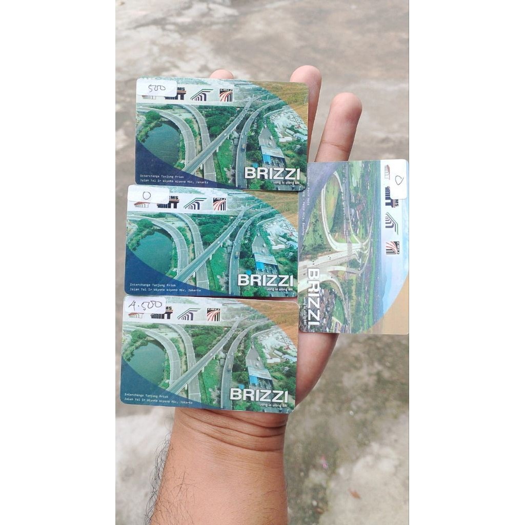 Brizzi BRI Preloved kartu e-money Etol Transjakarta Belanja Kereta Jaklingko Murah
