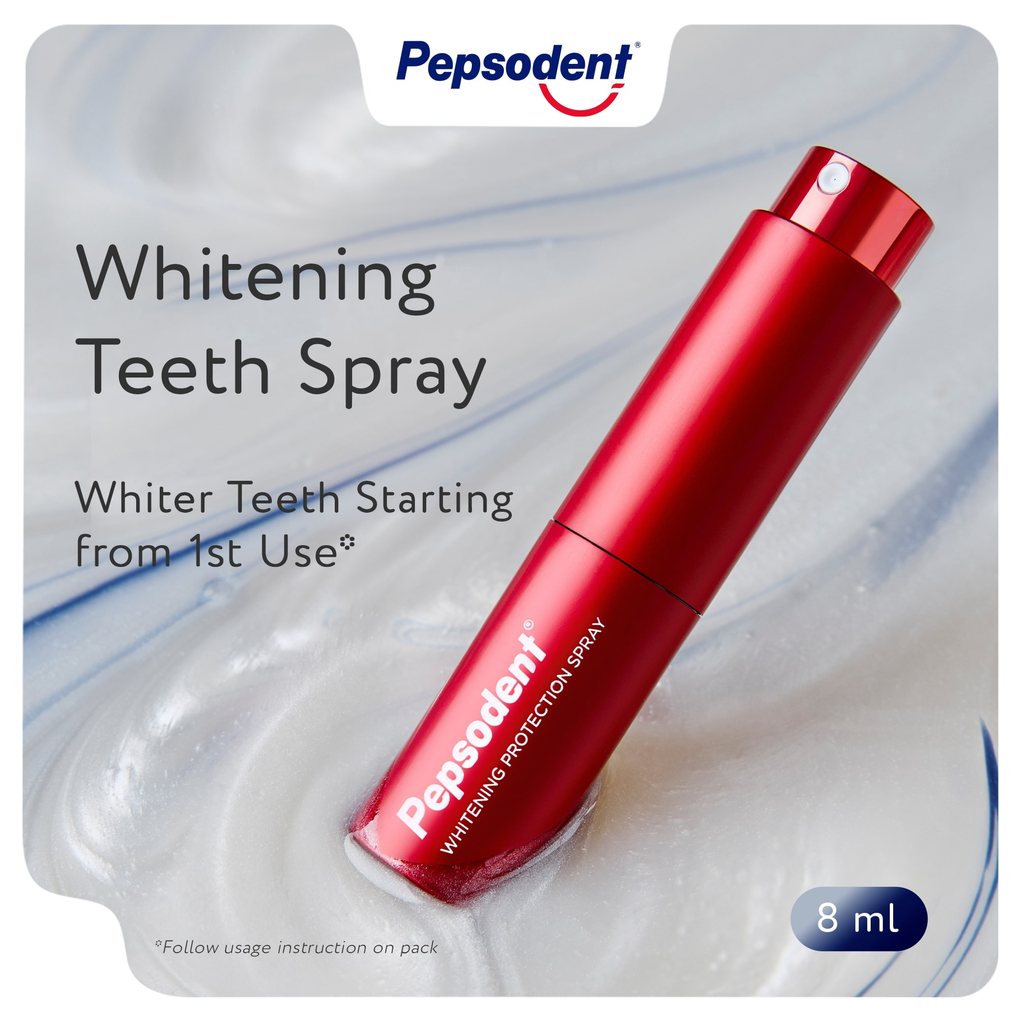 Pepsodent Ultra White Teeth Protection Spray 8ml