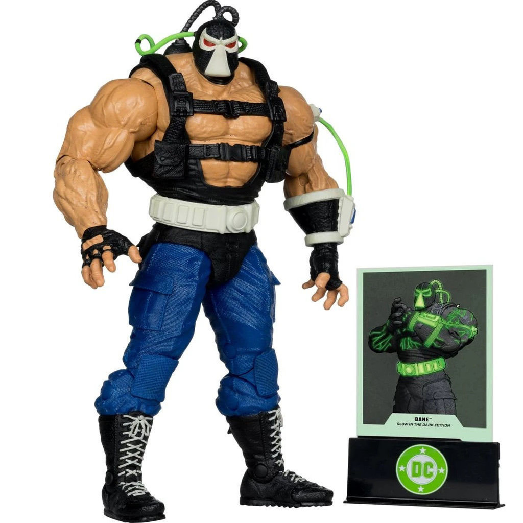 McFarlane Toys Megafig-Bane 7" Action Figure Gold Label Garage Kit ﻿McFarlane Bane Dc Multiverse Mod