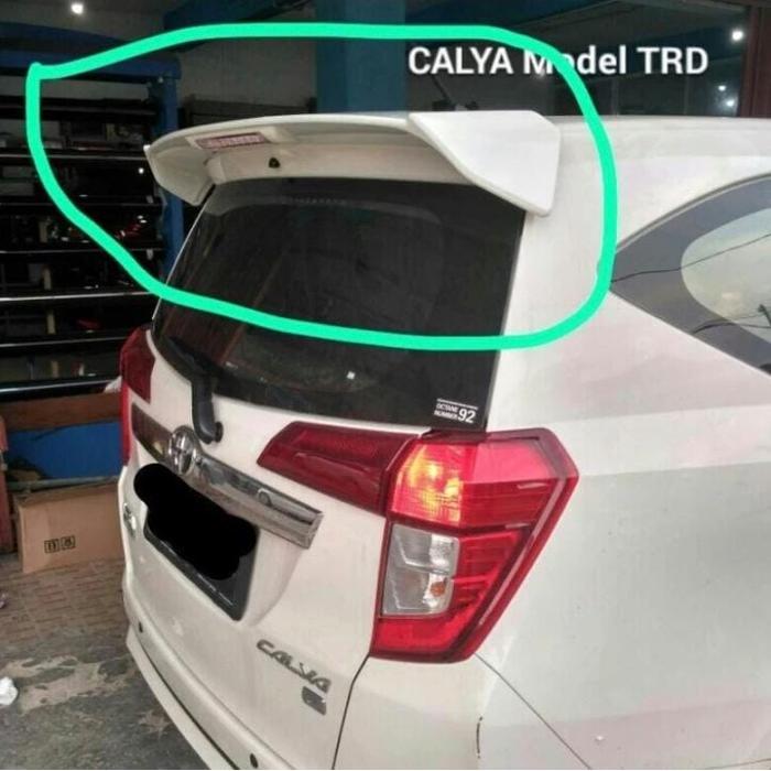 Spoiler Calya Sigra Model TRD / Topi Belakang Calya
