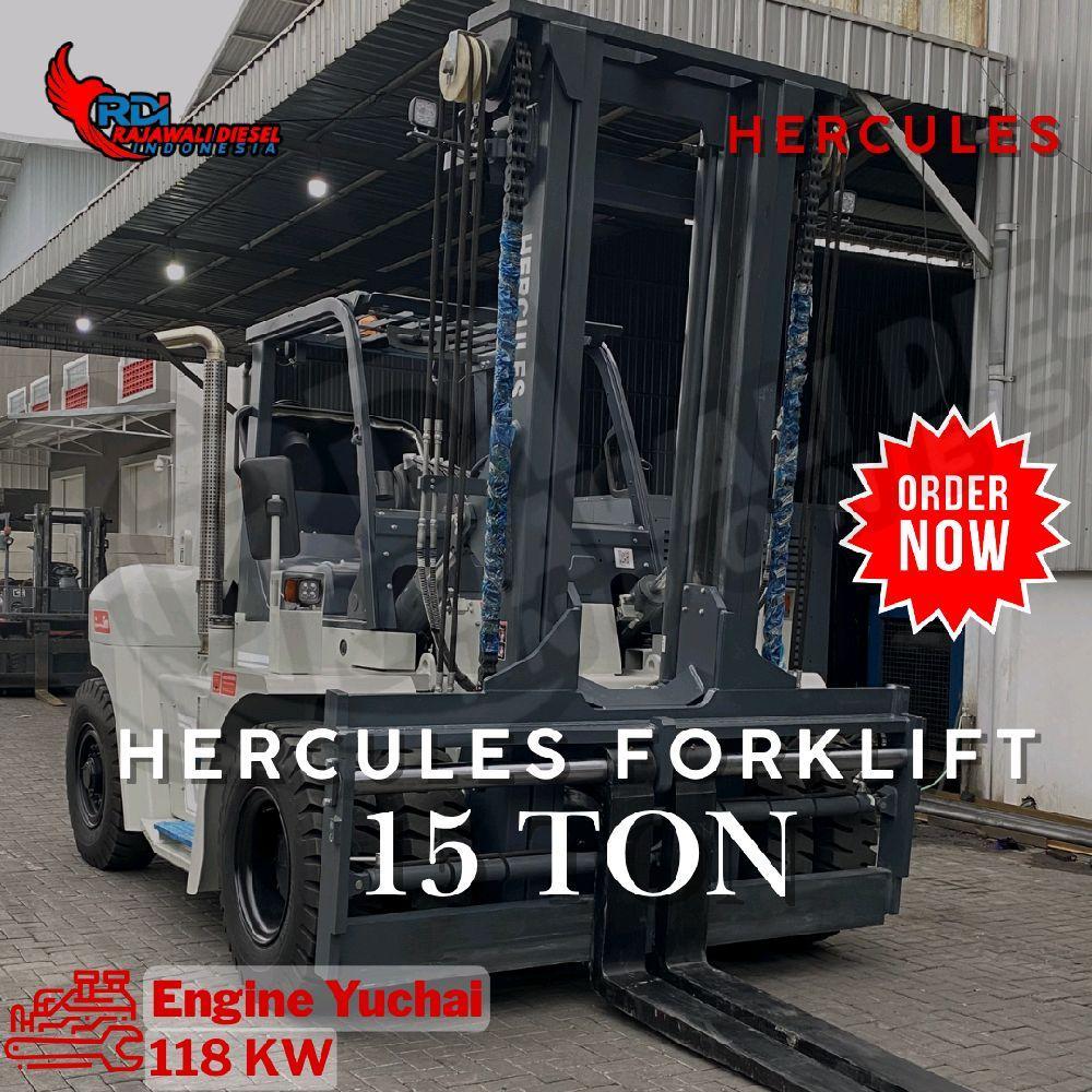 Forklift 15 Ton Hercules Diesel Isuzu Japan Technology