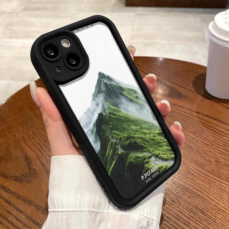 Casing Xiaomi Redmi Note 9 10 8 7 Pro 7S 2021 4G Max 9S 5G Lite 10S 10T Silicon Case Alam Puncak Gun