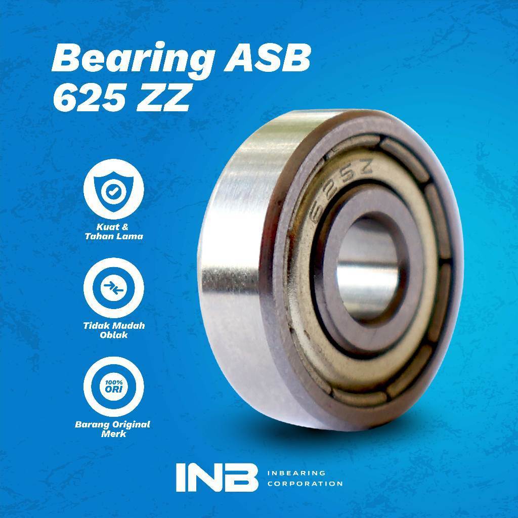 Laker Bearing 625 ZZ ASB INB Original ASB Harga per 10pcs