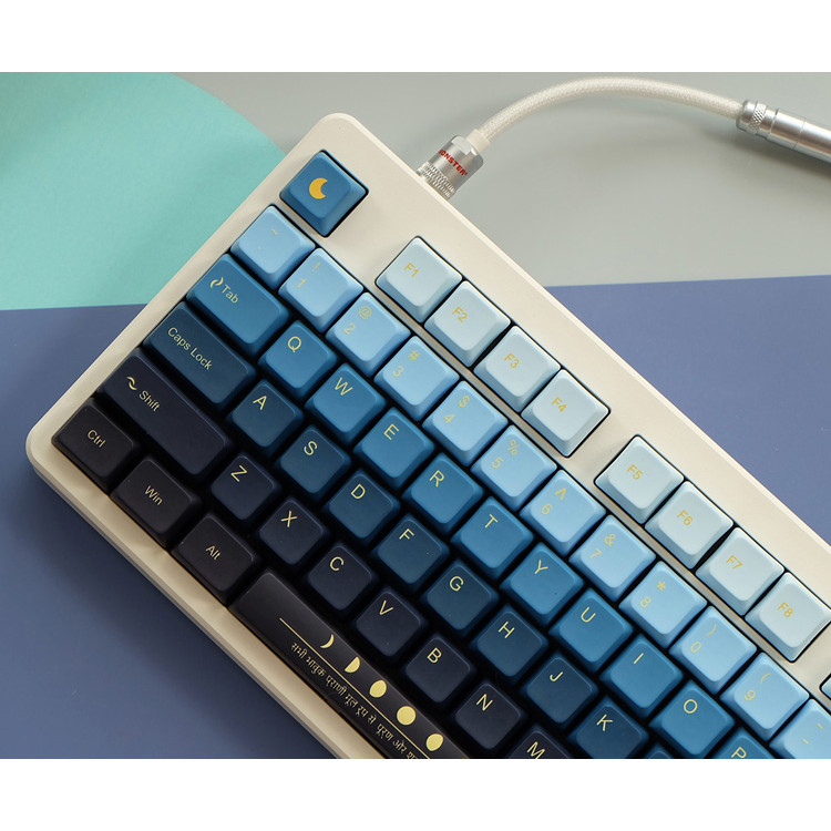 GMK Oblivion Keycaps Moonrise Keycaps PBT Dye Sublimation Mechanical Keyboard Keycap XDA Profile For