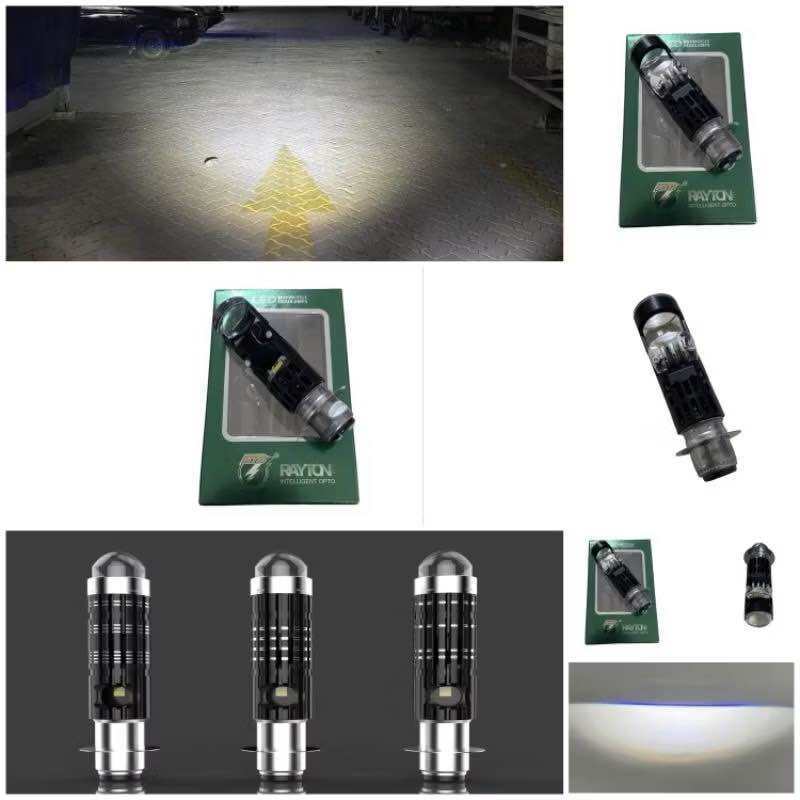 Lampu Motor H6 laser RTD Rayton Sorot Biled M01R Kipas Pendingin